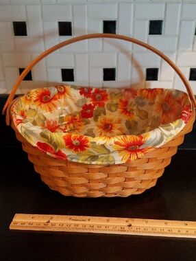 2007 Med LONGABERGER crocus Basket.